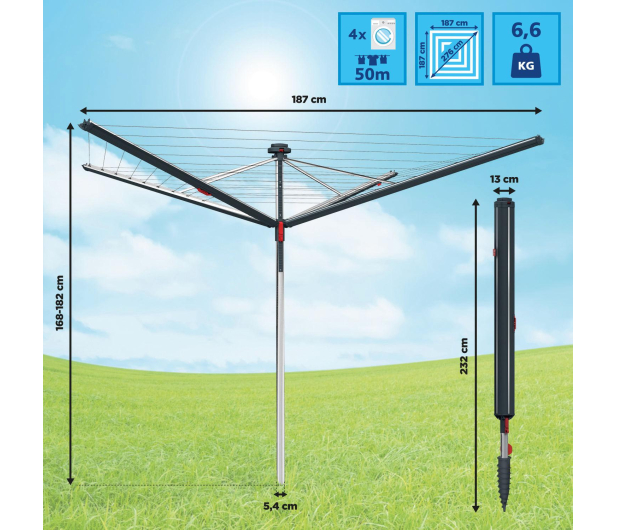 Vileda Sun-Rise Premium 50 - 1060007 - zdjęcie 2